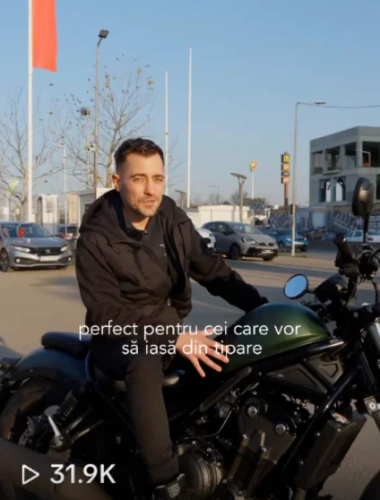 Clip TikTok, 32K vizualizări