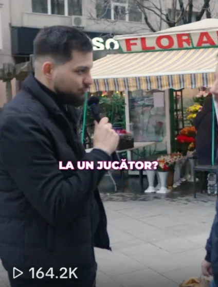 Clip TikTok, 164K vizualizări