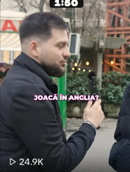 Clip TikTok, 25K vizualizări